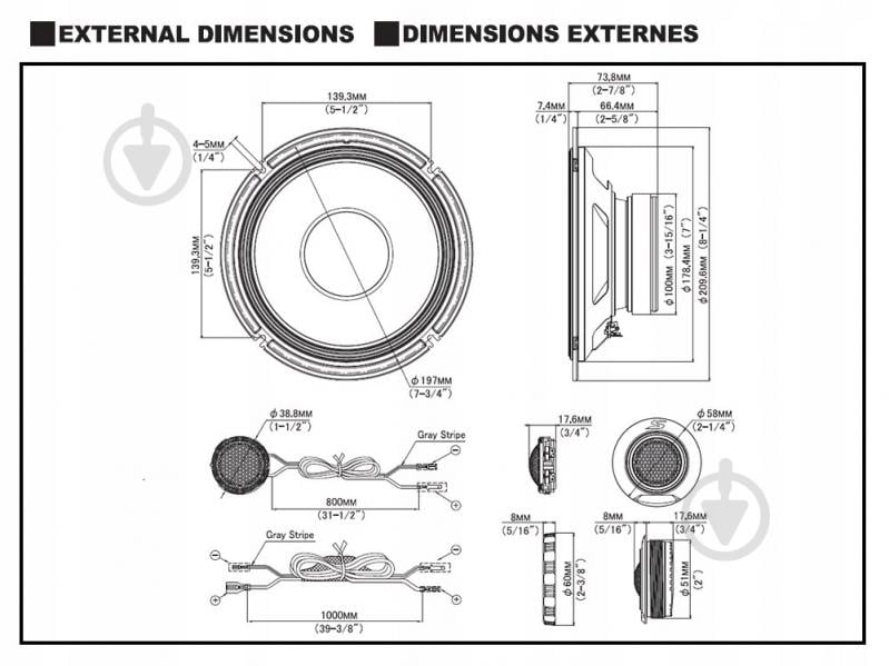 Автоакустика Alpine S2-S80C - фото 4