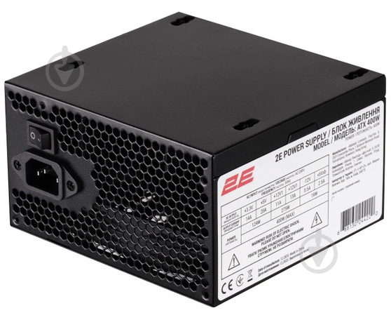 Корпус 2E Credo V200B-400 ATX400W (2E-V200B-400) Black - фото 7