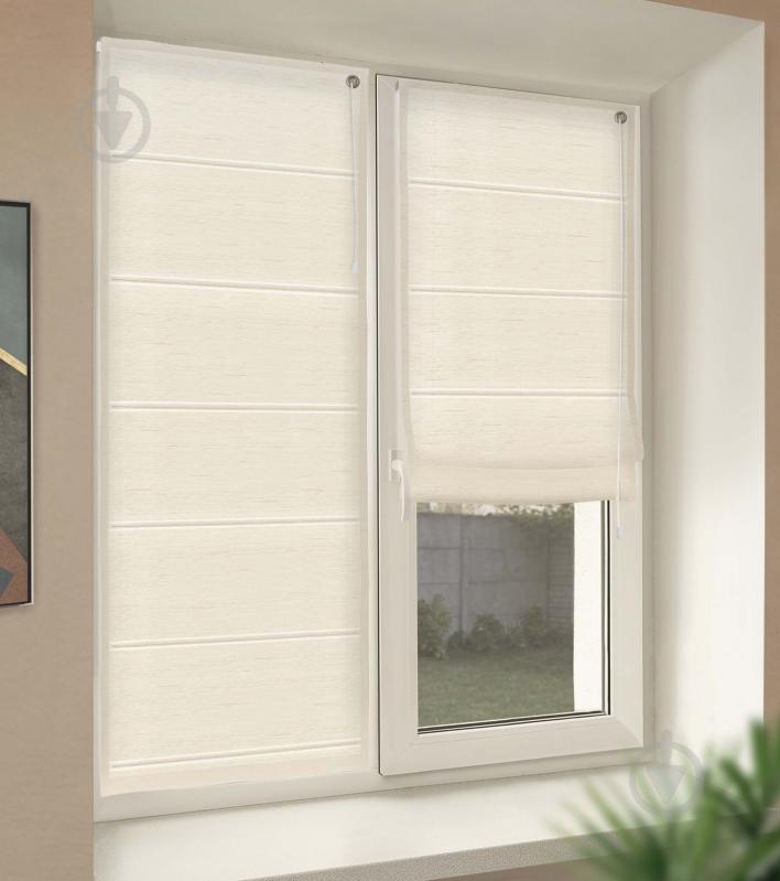 Римська штора Rollotex шнурове керування SEVILIA 70x200 см Лен - фото 2 Римська штора Rollotex шнурове керування SEVILIA 70x200 см Лен - фото 2