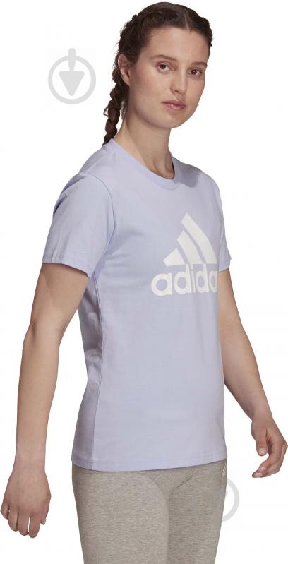 Футболка Adidas W BL T H07809 р.S сиреневый - фото 6