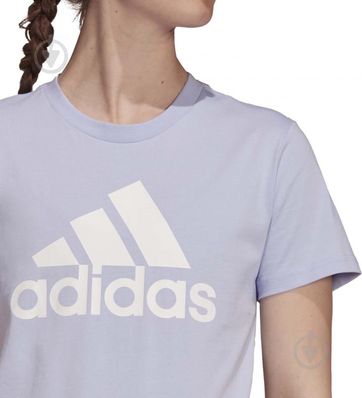 Футболка Adidas W BL T H07809 р.S сиреневый - фото 7