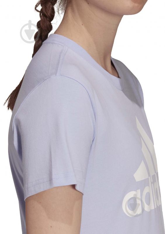 Футболка Adidas W BL T H07809 р.XL сиреневый - фото 8