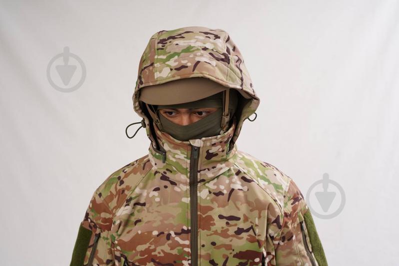 Куртка демисезонная PROF 4.5.0 тактическая SOFT SHELL PR_KSM_366264 р.XXL multicam - фото 7