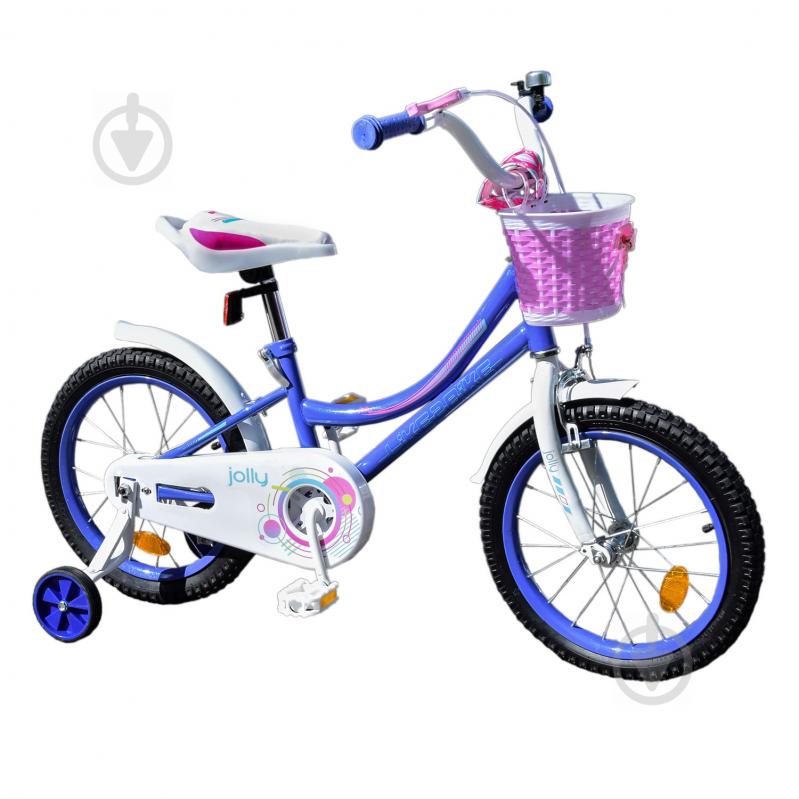 Велосипед дитячий Like2bike 2-колісний 16" Jolly бузковий 211612 - фото 1