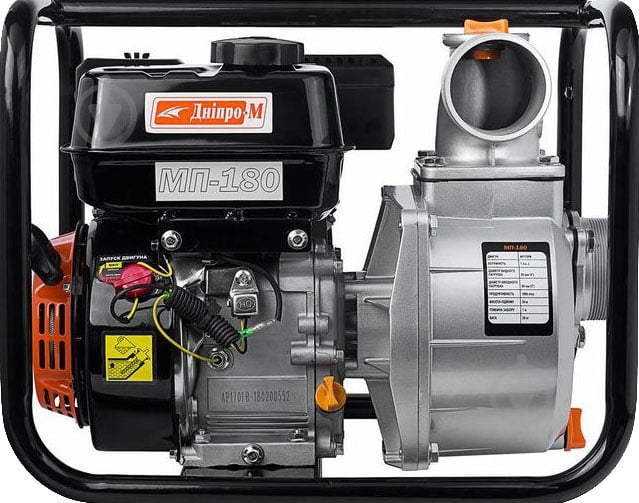 Мотопомпа бензиновая Дніпро-М МП-180 - фото 2