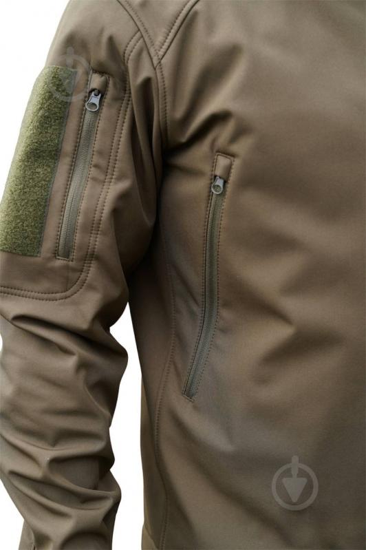 Куртка демісезонна PROF 4.5.0 SOFT SHELL Олива PR_PM_366565 р.XXL олива - фото 3