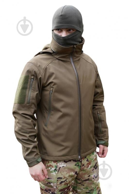 Куртка демісезонна PROF 4.5.0 SOFT SHELL Олива PR_PM_366565 р.XXL олива - фото 1