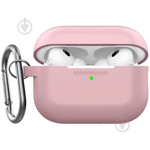 Чехол для наушников KeyBudz Elevate Series Keychain Blush pink APP2_S8_BPK for AirPods Pro 2 - фото 1