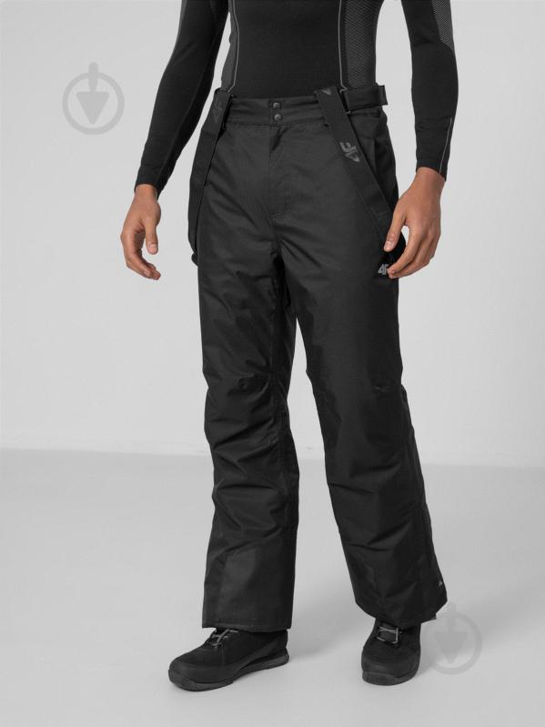 Брюки 4F SKI TROUSERS SPMN001 H4Z22-SPMN001-20S р. 3XL черный - фото 2