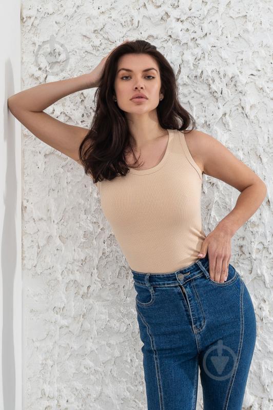 Топ German Volf р. M светло-бежевый - фото 3