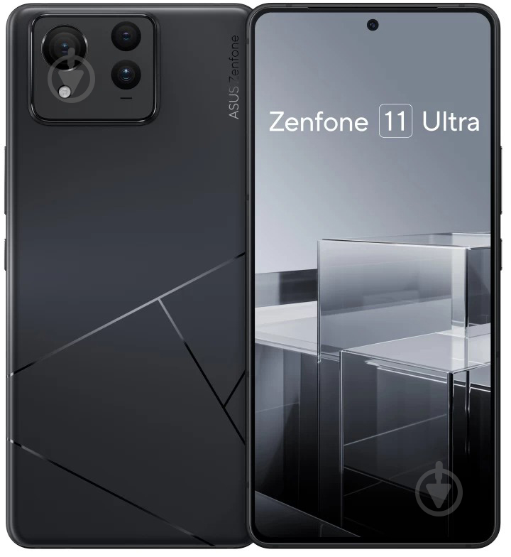 Смартфон Asus Zenfone 11 Ultra (AI2401) 12/256GB eternal black (90AI00N5-M001A0) - фото 1