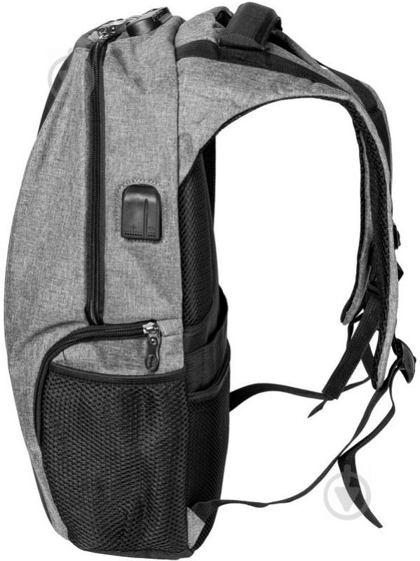 Рюкзак Gelius Backpack Saver GP-BP003 15.6" grey (GP-BP003) - фото 11