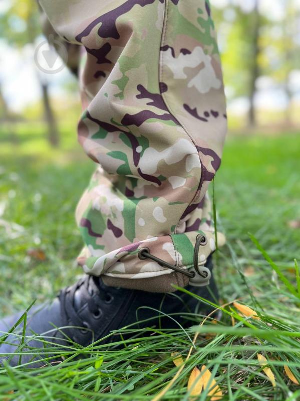 Брюки тактичні PROF 4.5.0 SOFT SHELL Мультикам р. XXL multicam (PR_SHSM_902381) - фото 7