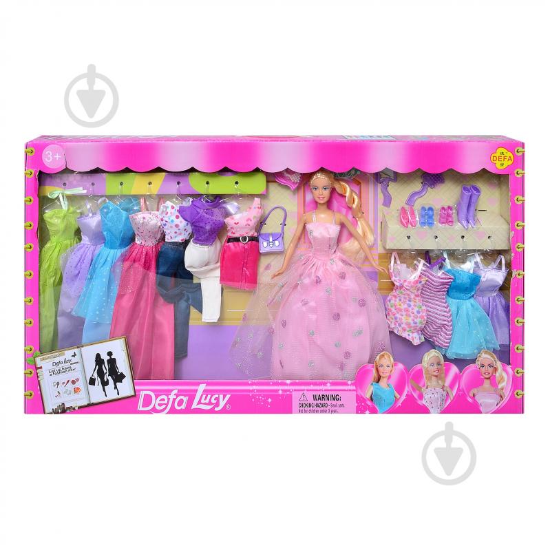 Кукла Defa 8193 + наряды - фото 2