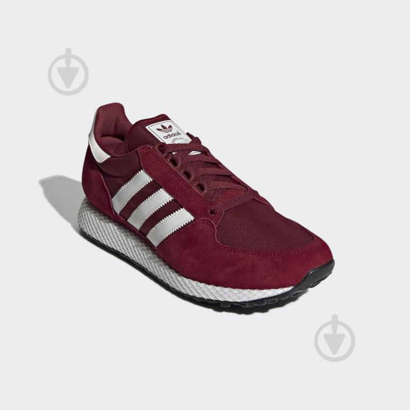 Кроссовки мужские демисезонные Adidas FOREST GROVE CG5674 р.42 красные - фото 4