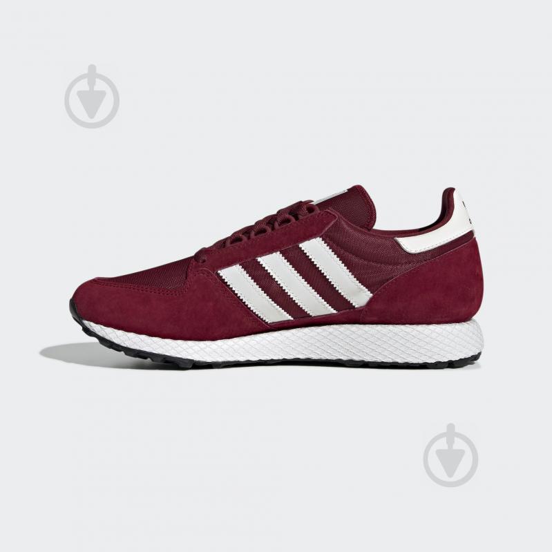 Кроссовки мужские демисезонные Adidas FOREST GROVE CG5674 р.42 2/3 красные - фото 6