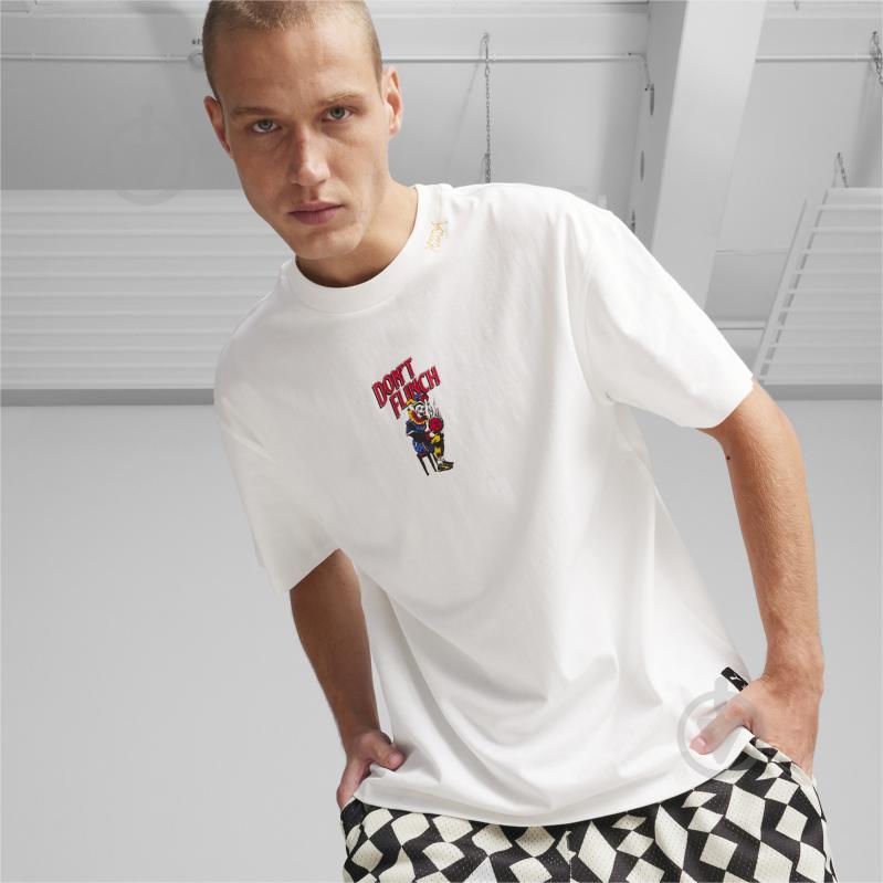 Футболка Puma THE JOKER TEE 62474801 р.S білий - фото 3