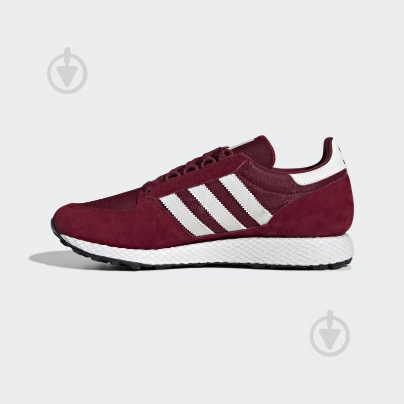 Кроссовки мужские демисезонные Adidas FOREST GROVE CG5674 р.43 1/3 красные - фото 6