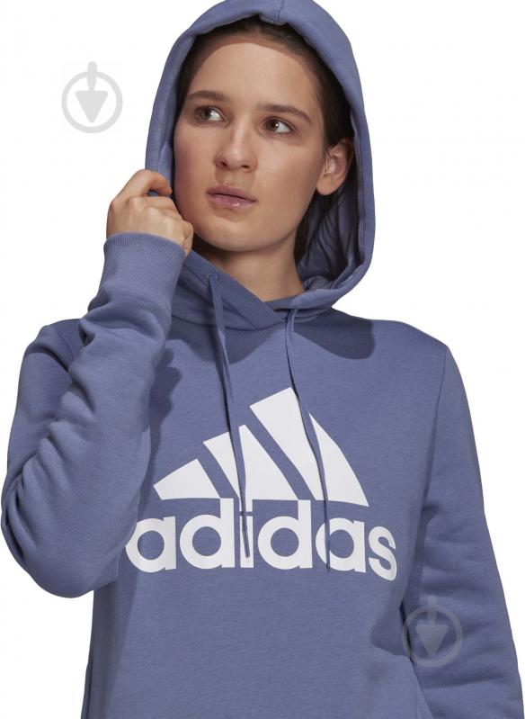 Джемпер Adidas W BL FL HD H07888 р. M фіолетовий - фото 8