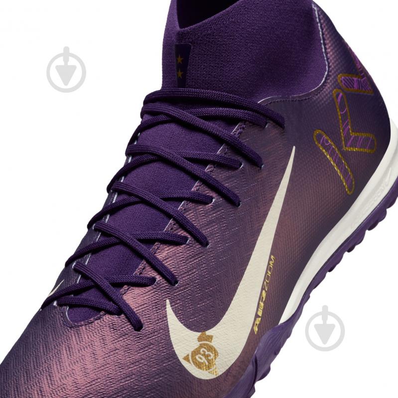 Сороконожки Nike Mercurial Superfly 10 Academy "Kylian Mbappe" FQ8333-500 р.45,5 разноцветный - фото 9 Сороконожки Nike Mercurial Superfly 10 Academy "Kylian Mbappe" FQ8333-500 р.45,5 разноцветный - фото 9