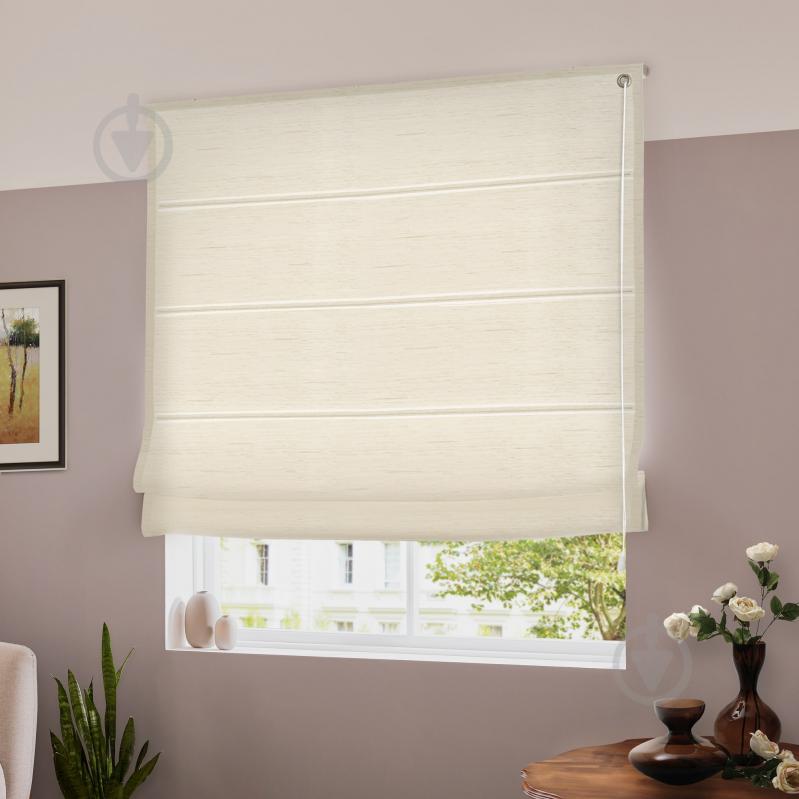 Римська штора Rollotex шнурове керування SEVILIA 75x200 см Лен - фото 1 Римська штора Rollotex шнурове керування SEVILIA 75x200 см Лен - фото 1