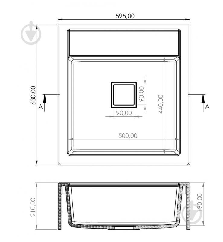 Мойка для кухни XENONXEN.P.1KBO Sink Quality - фото 3