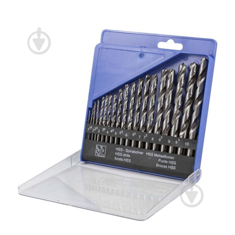 Набір свердел по металу Forsage 19 шт. F-DBS19 - фото 4 Набір свердел по металу Forsage 19 шт. F-DBS19 - фото 4