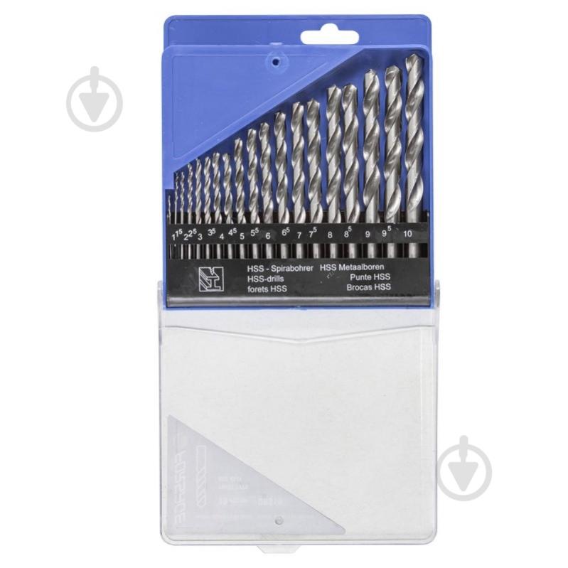 Набір свердел по металу Forsage 19 шт. F-DBS19 - фото 5 Набір свердел по металу Forsage 19 шт. F-DBS19 - фото 5