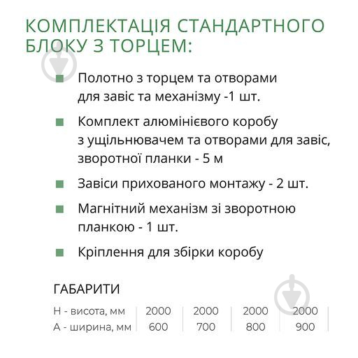 Двері прихованого монтажу MVM Inside PZ R з алюмінієвою коробкою та торцем анод ПГ 600 мм ґрунтовані під обробку - фото 7