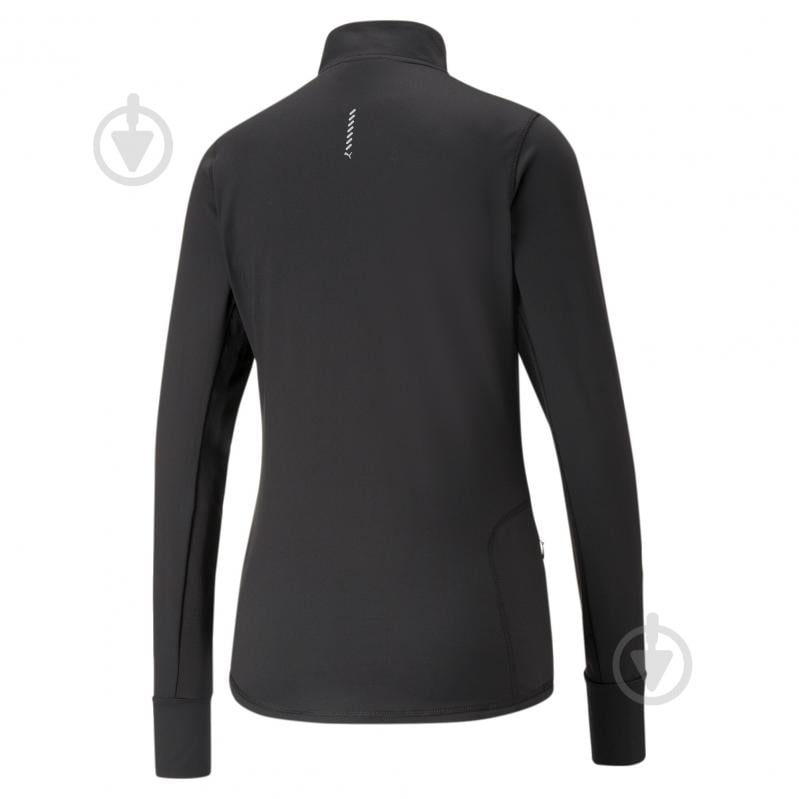 Джемпер Puma RUN FAVORITE 1/4 ZIP W 52317001 р.M чорний - фото 2