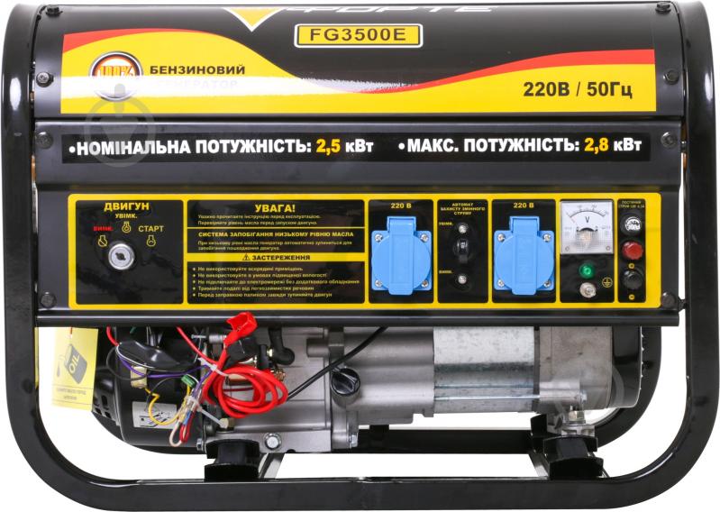 Генератор бензиновый Forte 2,5 кВт / 2,7 кВт 220 В FG3500Е - фото 2