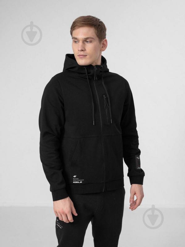 Джемпер 4F SWEATSHIRT BLM024 H4Z22-BLM024-20S р.L черный - фото 1