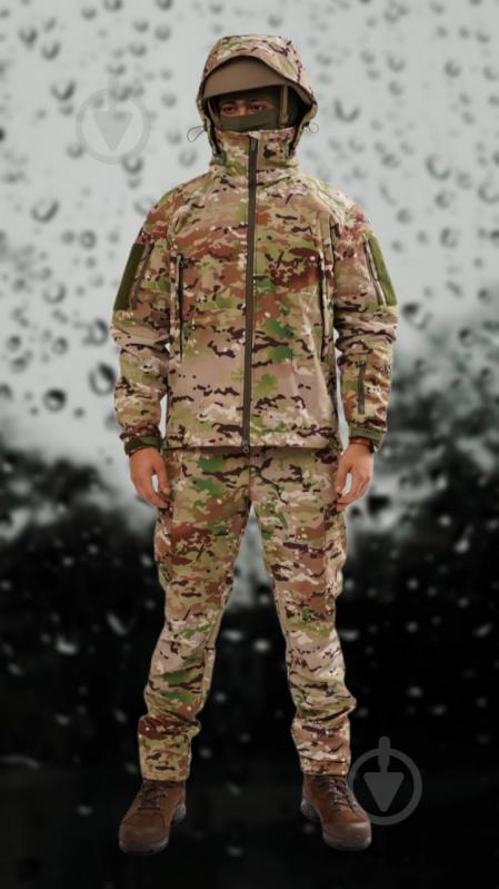 Куртка PROF 4.5.0 тактична SOFT SHELL PR_KSM_366263 р.XL multicam - фото 23