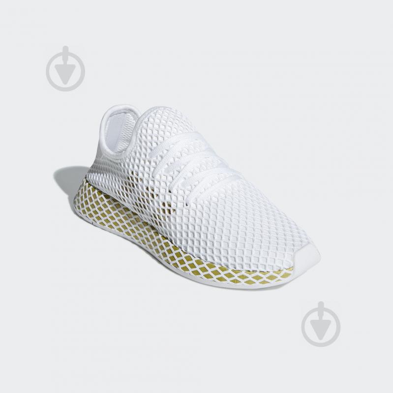 Кроссовки женские демисезонные Adidas DEERUPT RUNNER W CG6087 р.36 2/3 белые - фото 4