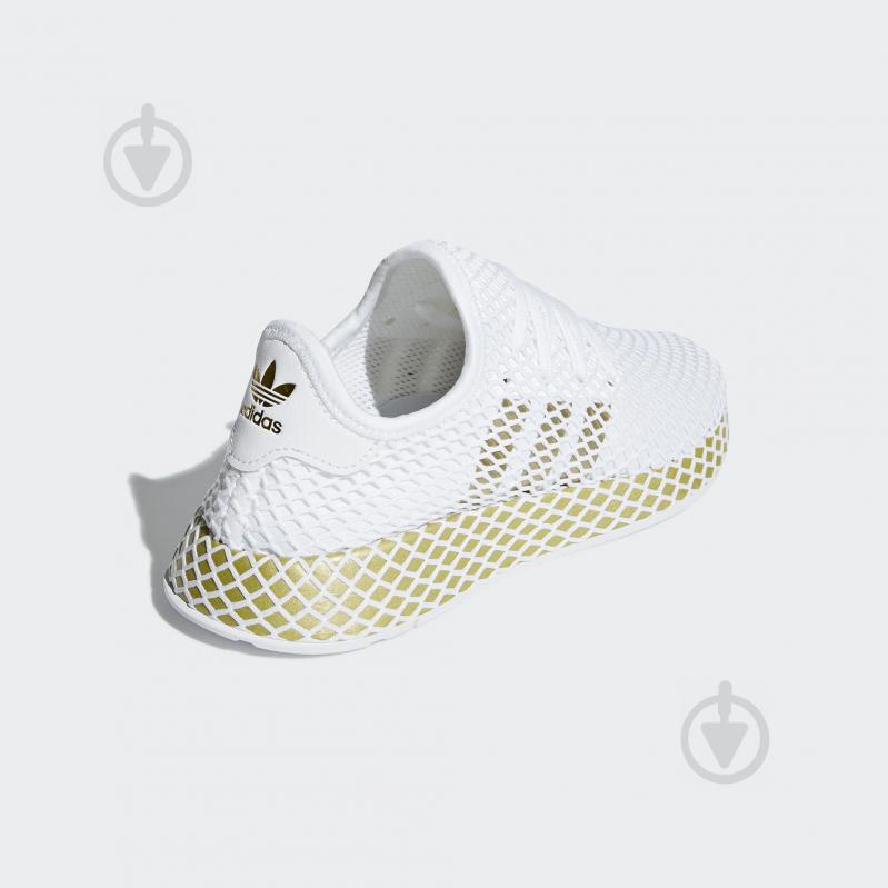 Кроссовки женские демисезонные Adidas DEERUPT RUNNER W CG6087 р.37 1/3 белые - фото 5