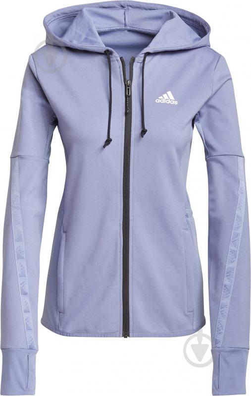 Джемпер Adidas W MT HD TT H10178 р. XS фиолетовый - фото 4