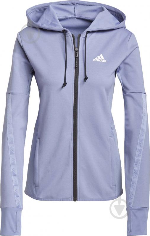 Джемпер Adidas W MT HD TT H10178 р. M фиолетовый - фото 3