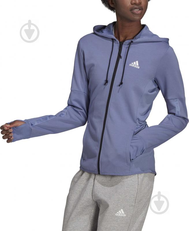 Джемпер Adidas W MT HD TT H10178 р. XL фіолетовий - фото 1