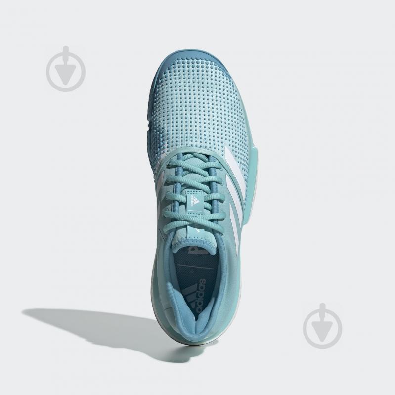 Кросівки чоловічі Adidas SoleCourt Boost M x Parley CG6339 р.40 2/3 бірюзові - фото 2