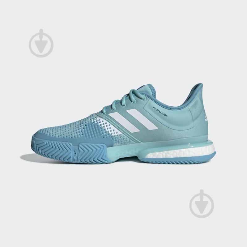 Кросівки чоловічі Adidas SoleCourt Boost M x Parley CG6339 р.40 2/3 бірюзові - фото 6