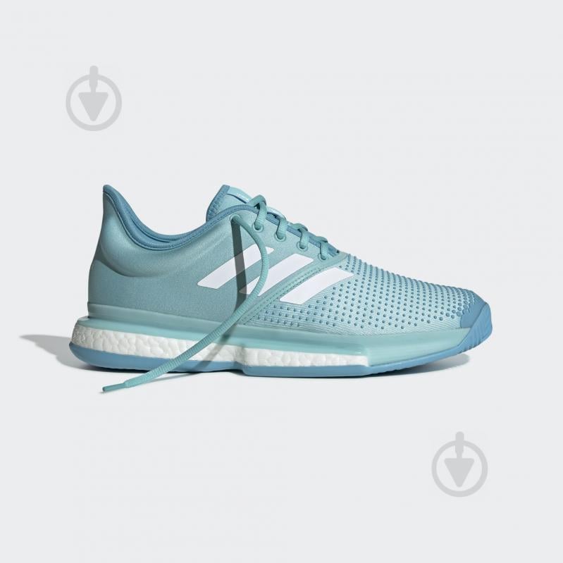 Кросівки чоловічі Adidas SoleCourt Boost M x Parley CG6339 р.40 2/3 бірюзові - фото 7