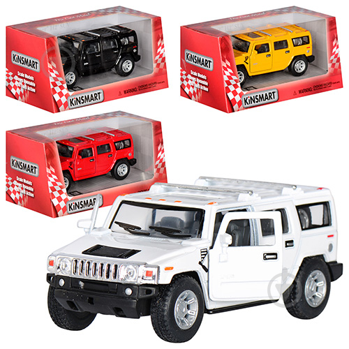 Автомобиль Kinsmart 1:40 Hummer H2 SUV 2008 KT5337W - фото 1