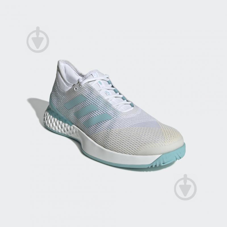 Кроссовки мужские Adidas adizero ubersonic 3m x Parley CG6376 р.41 1/3 белые - фото 4