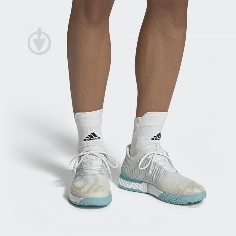 Кросівки чоловічі Adidas adizero ubersonic 3m x Parley CG6376 р.44 білі - фото 11