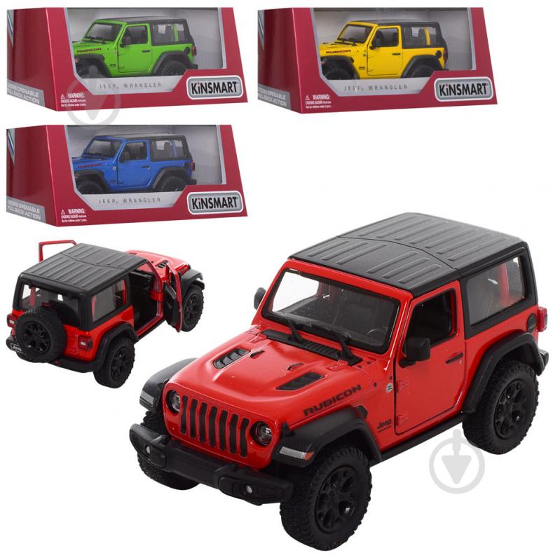 Автомобиль Kinsmart Jeep Wrangler KT5412WB - фото 1