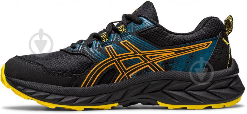 Кросівки для дівчаток Asics PRE VENTURE 9 GS 1014A276-001 р.33 чорні - фото 2