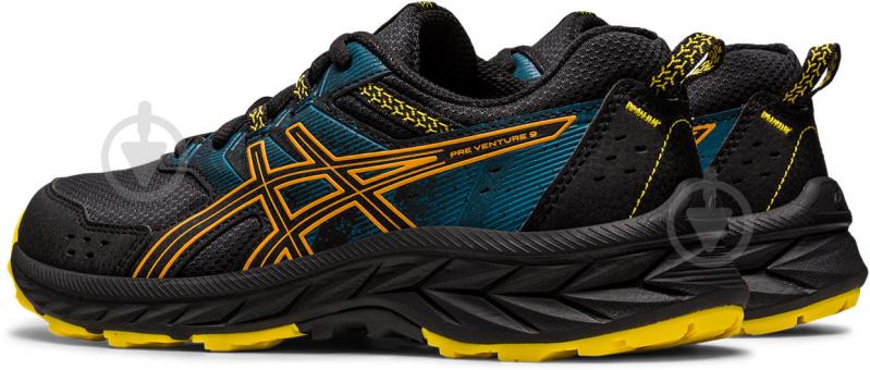 Кросівки для дівчаток Asics PRE VENTURE 9 GS 1014A276-001 р.33 чорні - фото 5