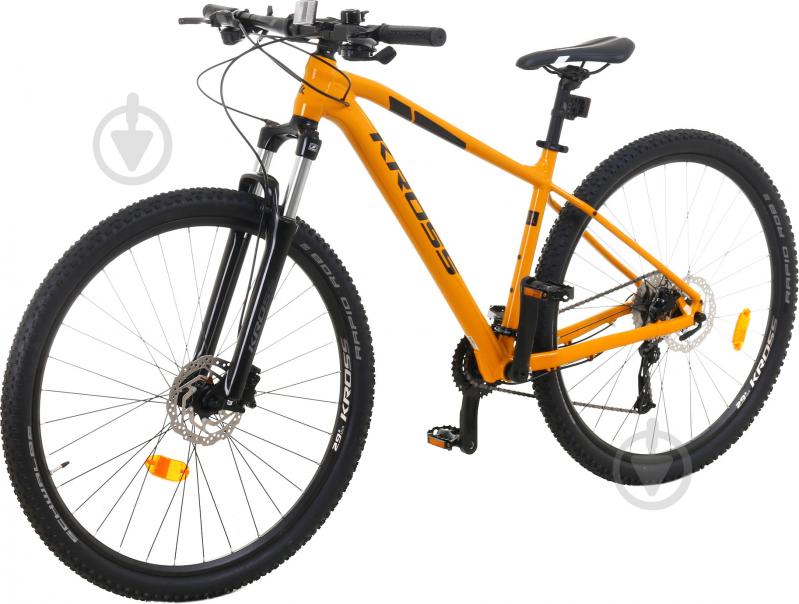 Велосипед Kross 29" 17"(43 см) MTB Level 2.0 17 (M) KRLV2Z29X17M004894 желтый - фото 2