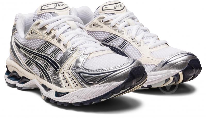 Кроссовки женские Asics GEL-KAYANO 14 1202A056-109 р.40 белые с серым - фото 3 Кроссовки женские Asics GEL-KAYANO 14 1202A056-109 р.40 белые с серым - фото 3