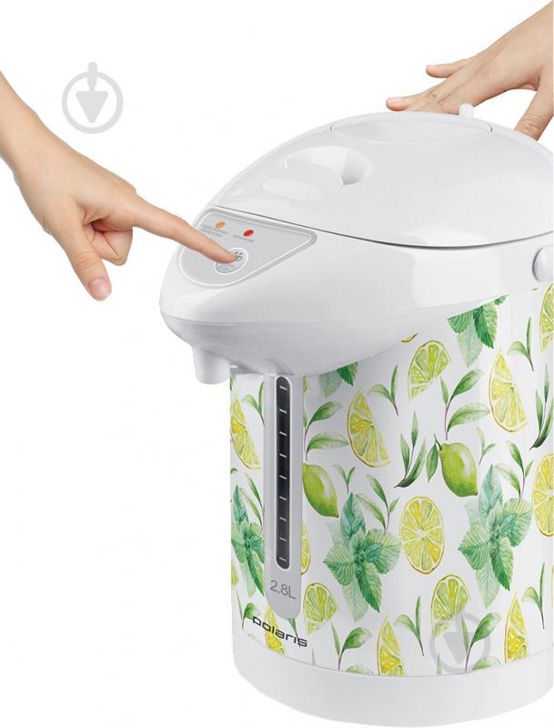 Термопот Polaris PWP 2824 Lemon - фото 4 Термопот Polaris PWP 2824 Lemon - фото 4